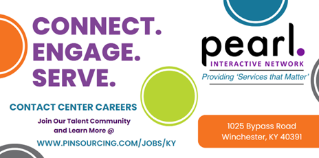 Connect. Engage. Serve. Contact Center Careers Join our talent community www.pinsourcing.com/jobs/ky 1025 bypass road Winchester, KY 40391