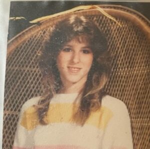 Rachael in High school. 